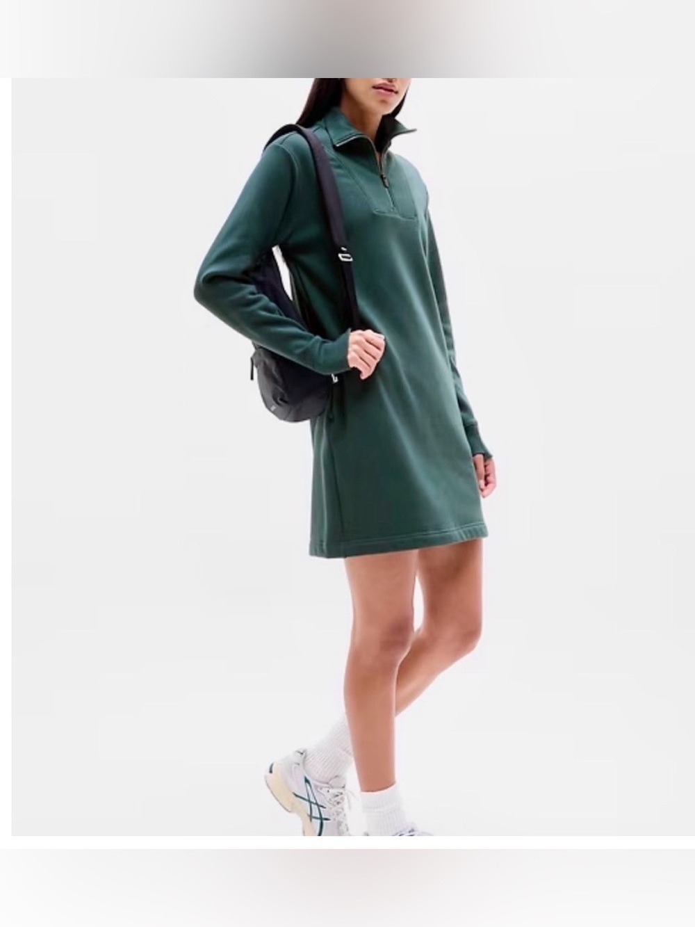 Athleta Cozy Karma Half Zip Dress (S)